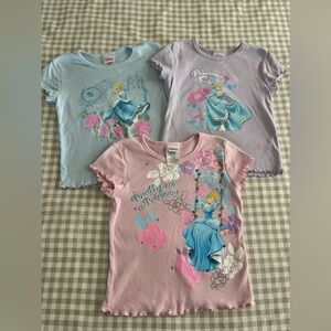 Cinderella vintage Y2K tee shirt bundle toddler 5/6